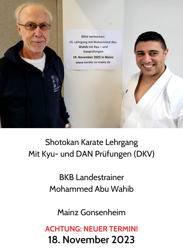 Karate-Lehrgang 2023